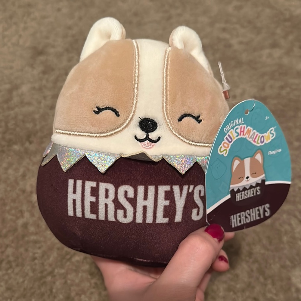 Hershey's Squishmallow Plush Toy 🧡